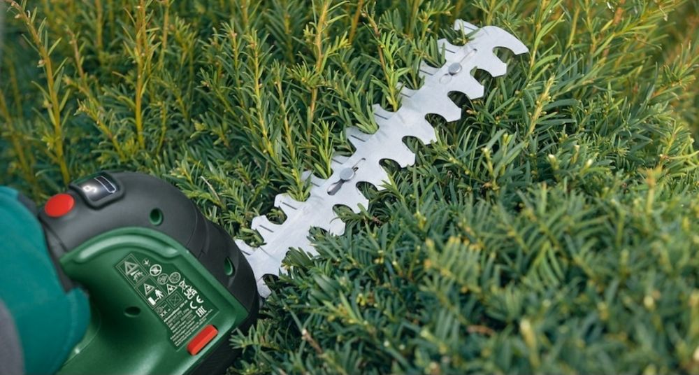 Foarfece Bosch tuns iarba si arbuști + CADOU aspersoare