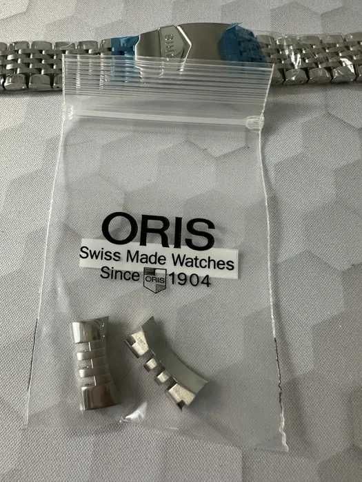 curea metalica ceas ORIS originala