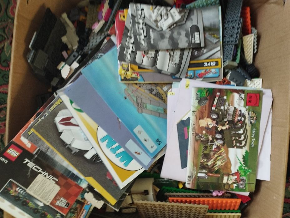 Коробка остаток  Лего