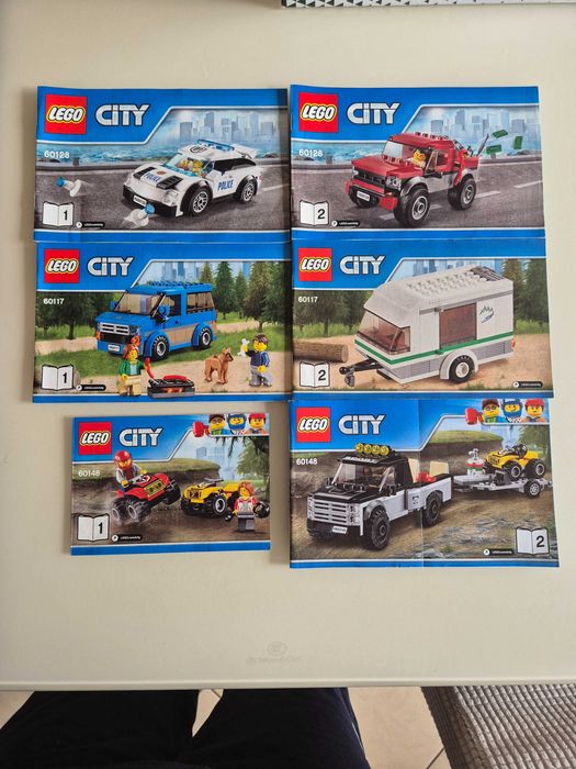 Seturi Lego City + Set Lego plăci de drum !!