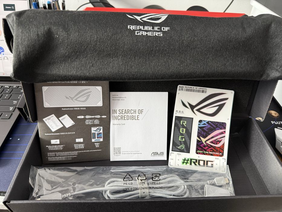 Tastatura mecanica Asus ROG Falchion RX Low Profile