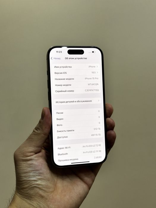 Iphone 15 Pro. 512гб. 88%