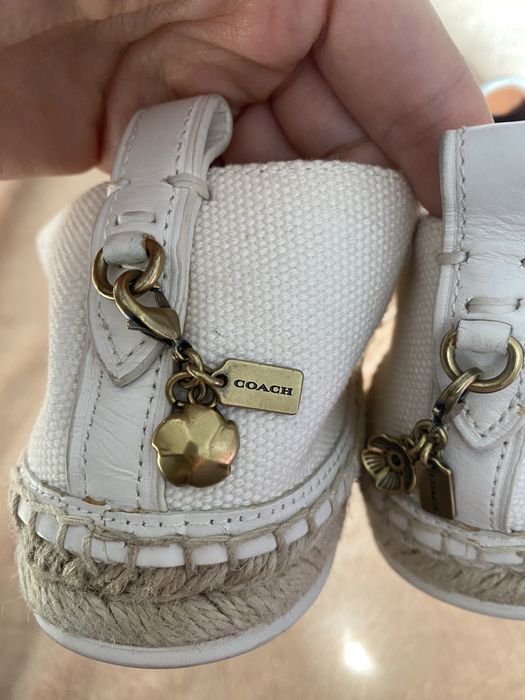 Эспадрильи COACH в идеальном состоянии