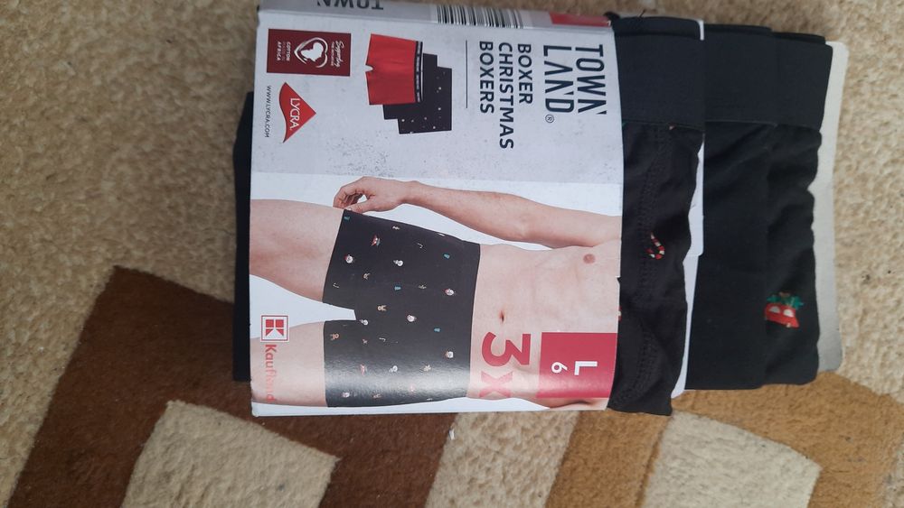 Chiloții Boxeri bărbați M,L  la set, bumbac, trimit oriunde