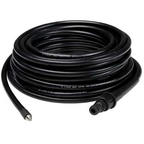 Маркуч за почистване и отпушване на канали и тръби за водоструйка-20м.