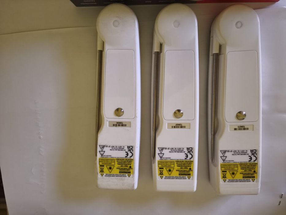Lot 5 bucăți Termometre Profesionale Dual ebro TLC 750i (HACCP) – Noi, Calibrate 2026