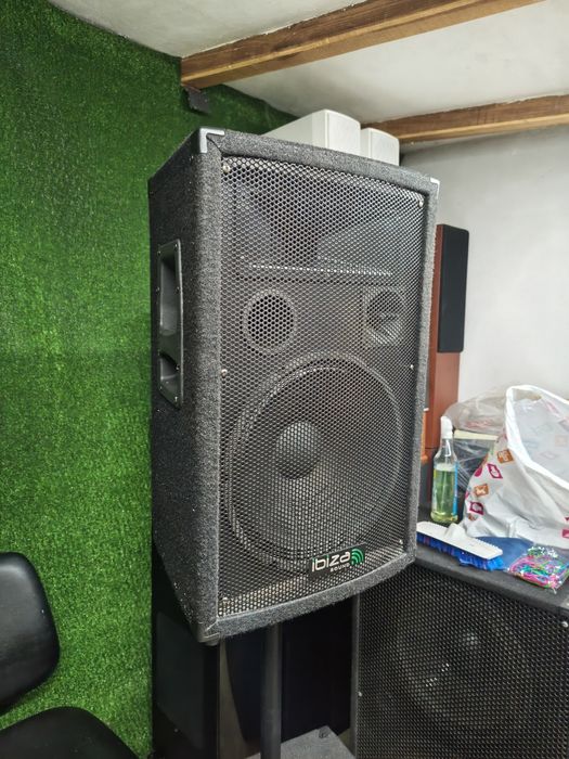 Активна система IBIZA cube-1512 с Bluetooth 15-ка бас каса с 2 бр 12-ки