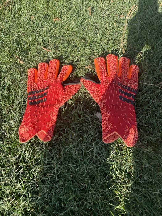 Перчатки предатор красные размер 7