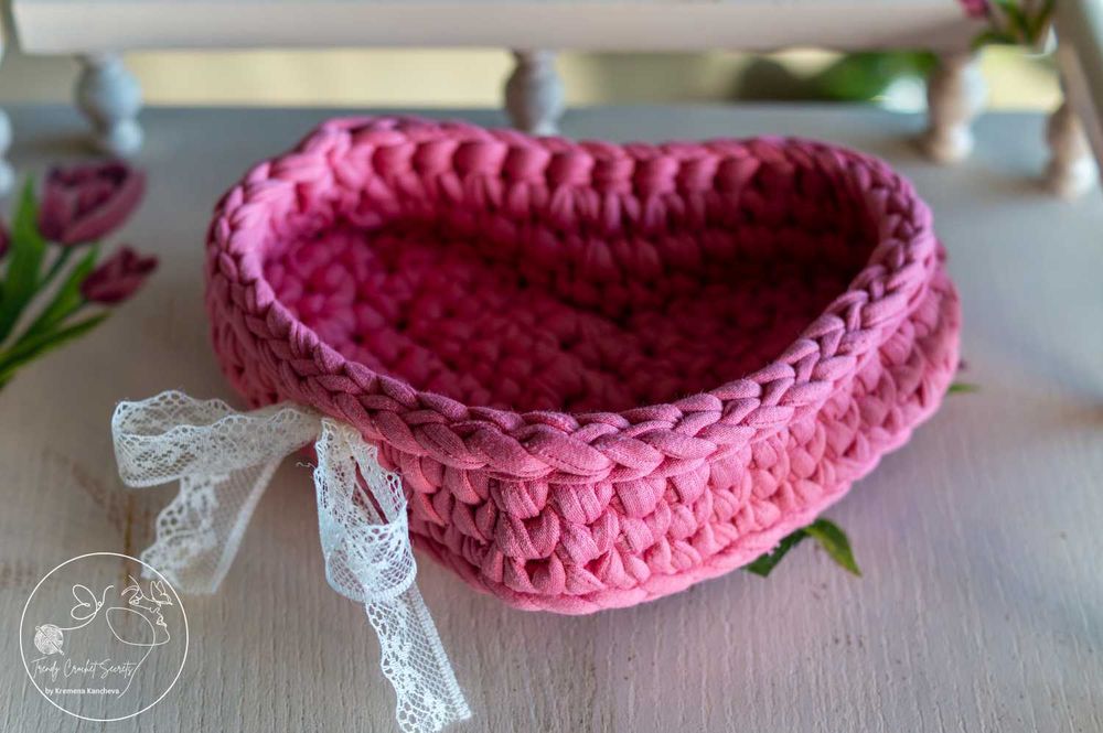 Ръчно изплетени панерчета