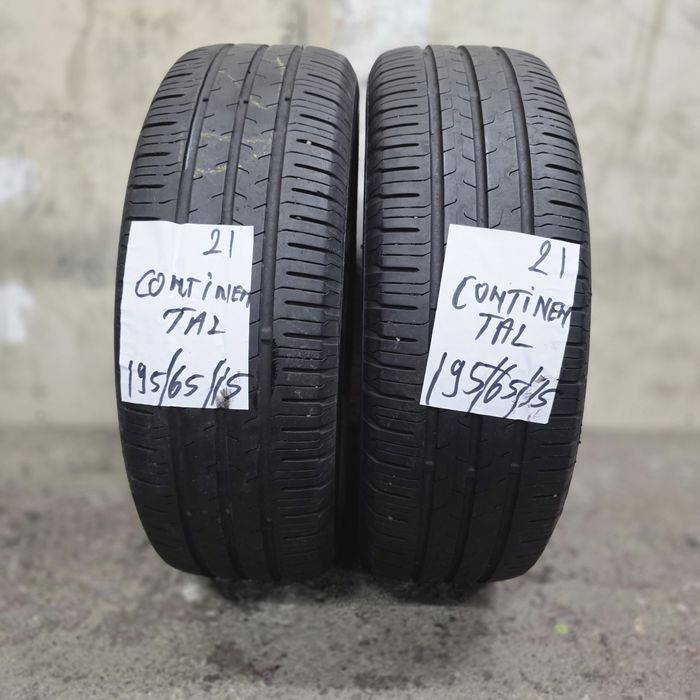 2×195/65/15 VARA.CONTINENTAL 2021.Stare excelenta.