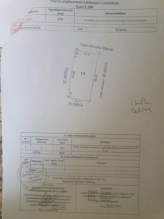 Vind teren constructii