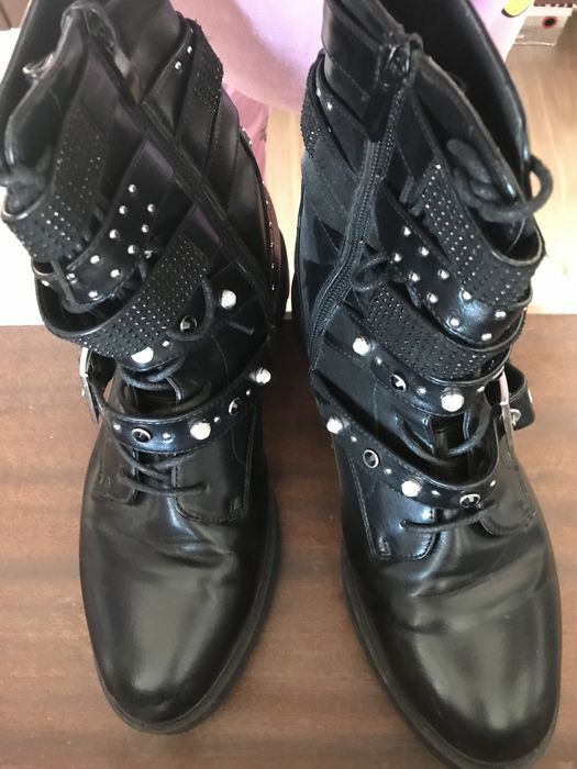 Черни дамски боти