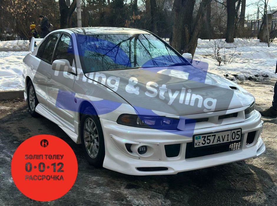 Спойлер EVO Бампер Dolphin Пороги Dolphin Митсубиси Галант 8