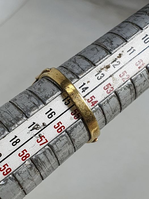 Inel vintage din aur de 14K cu camee – mărimea 55 – 4,95 g