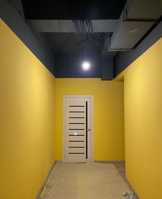 Покраска стен и потолков