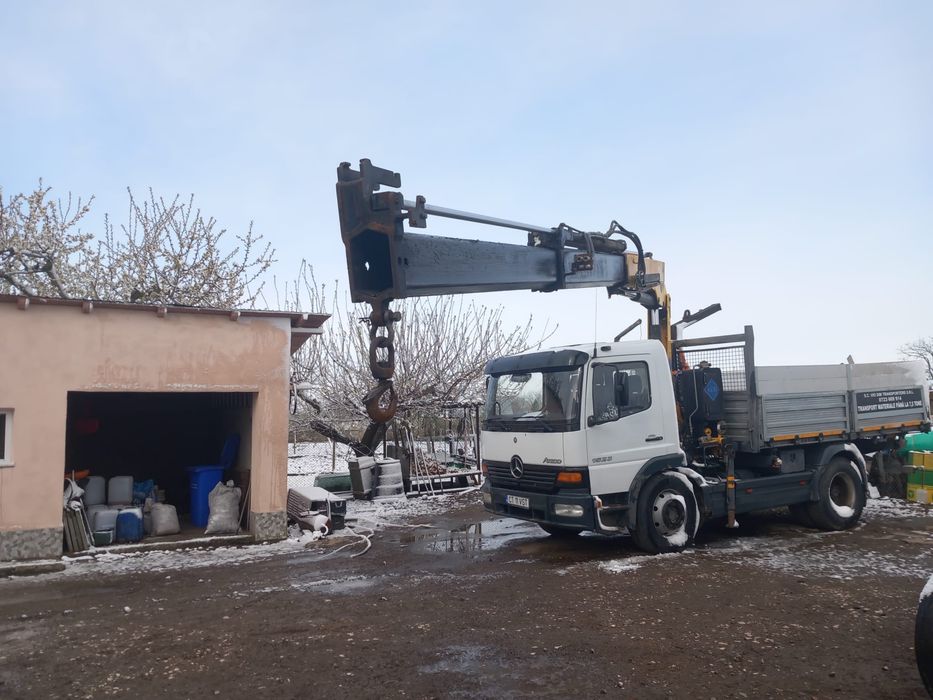 Ofer servicii de transport TIR, Basculanta si Macara