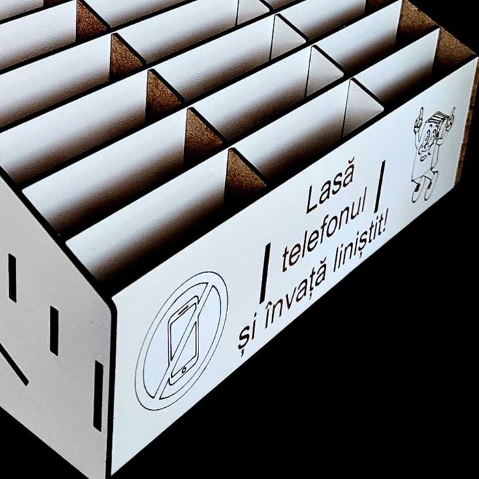 Cutie pentru depozitarea telefoanelor Phone Jail - 24 dispozitive