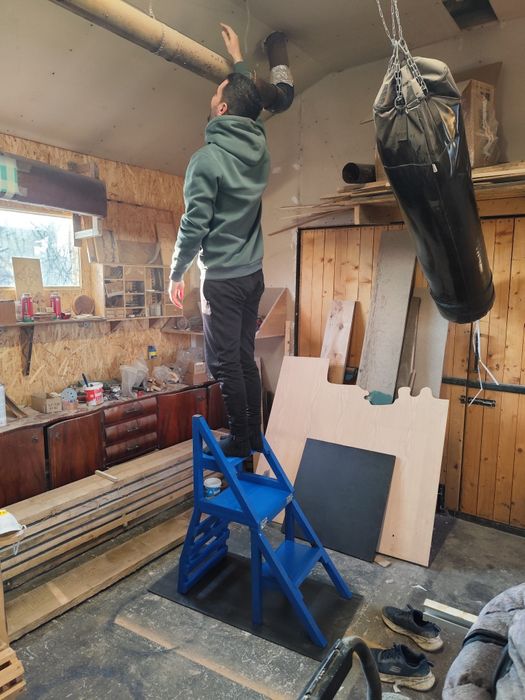 Scaun scară 2 în 1