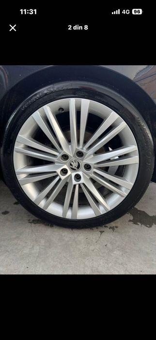 Vând jante skoda superb R19