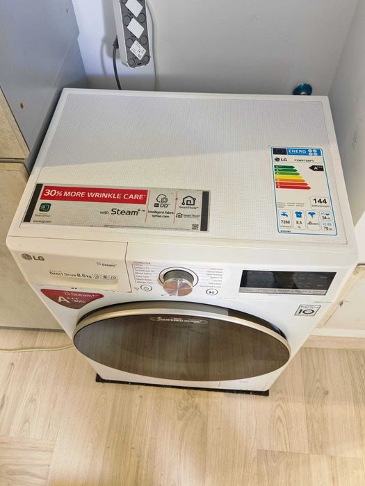 Masina de spalat rufe LG F2WV7S8P1, 8.5 kg -SLIM 47CM/60CM