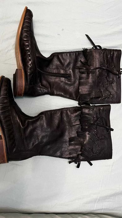 Сапоги. 36 размер. Кожа. осень