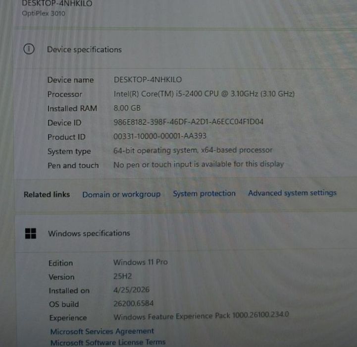 Unitate pc dell 3010