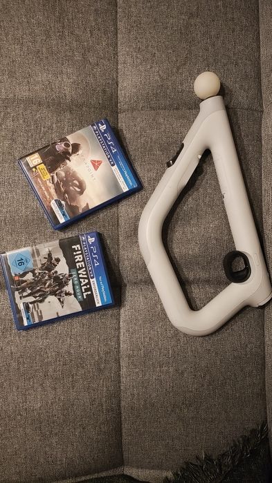 PS aim controller + две игры
