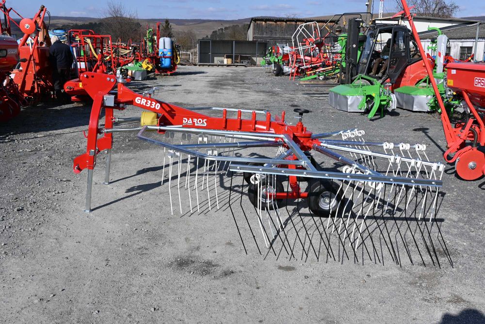 Grebla paianjen de adunat DA ROS GR 330 SN 4R - fabricat in ITALIA