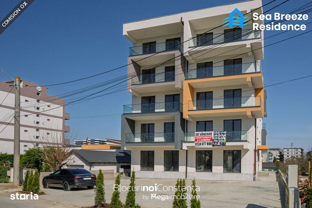#Zona Lidl Mamaia Nord: Apartament 2 camere în bloc nou | TVA inclus