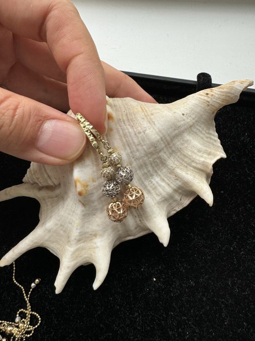 Золото, желтое золото, серьги, кольцо, 585