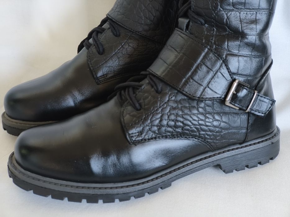 Ботуши естествена кожа, номер 39