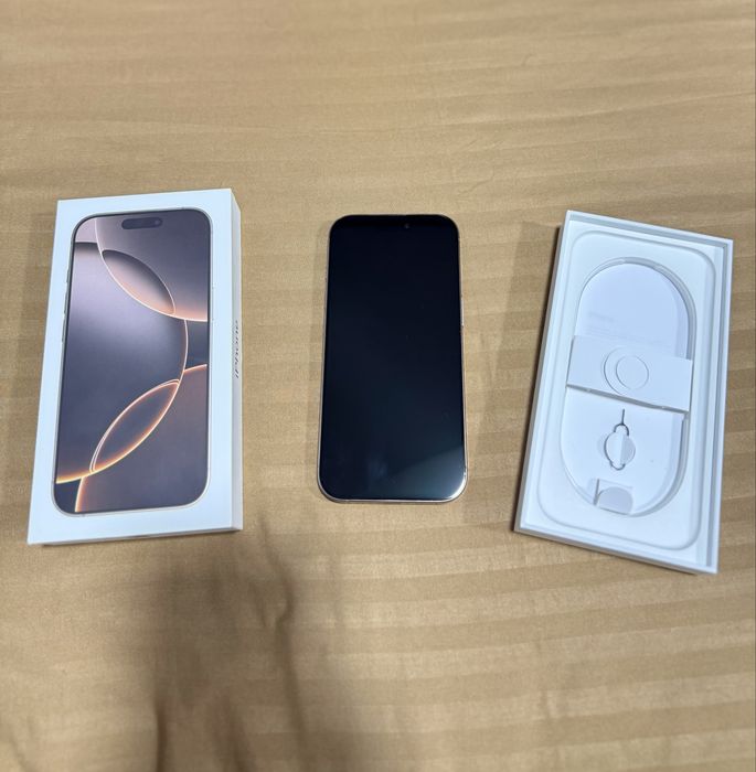 iPhone 16 pro 256гб Голд сотилади СРОЧНО