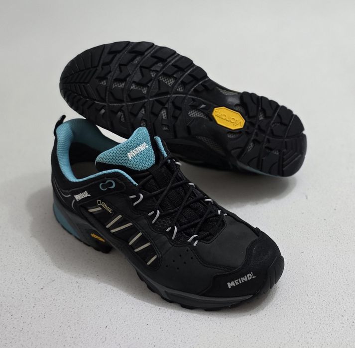 Ghete Meindl SX 1.1 GTX black/petrol, pantofi impermeabili Gore Tex Vibram, Nr. 39, 5 EU