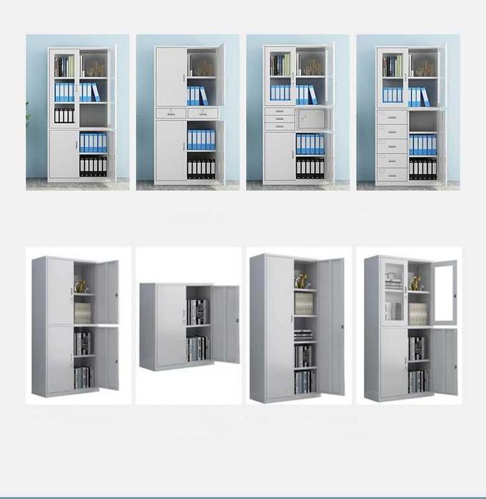 Металлический офисный шкаф для хранения документов прочный недорого