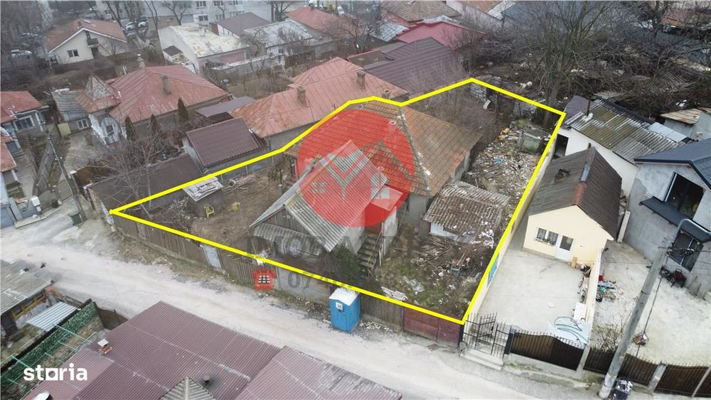 Teren 491 mp în centrul Tulcei, pozitie excelenta, cu case existente