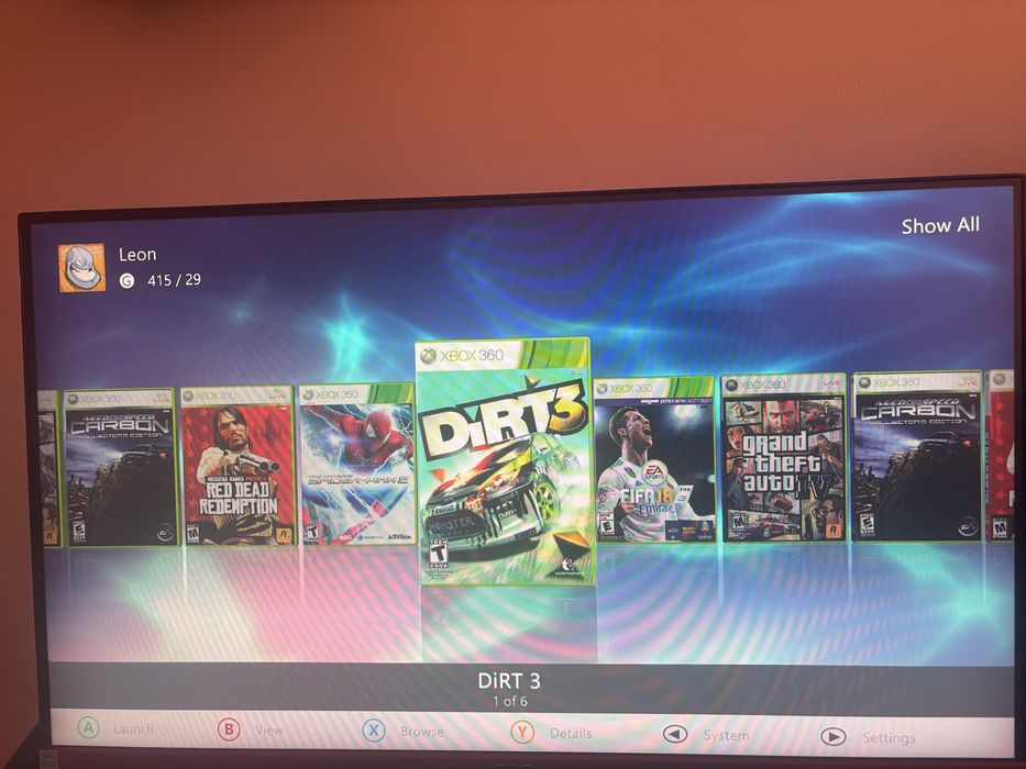 Xbox360 с 6 игри