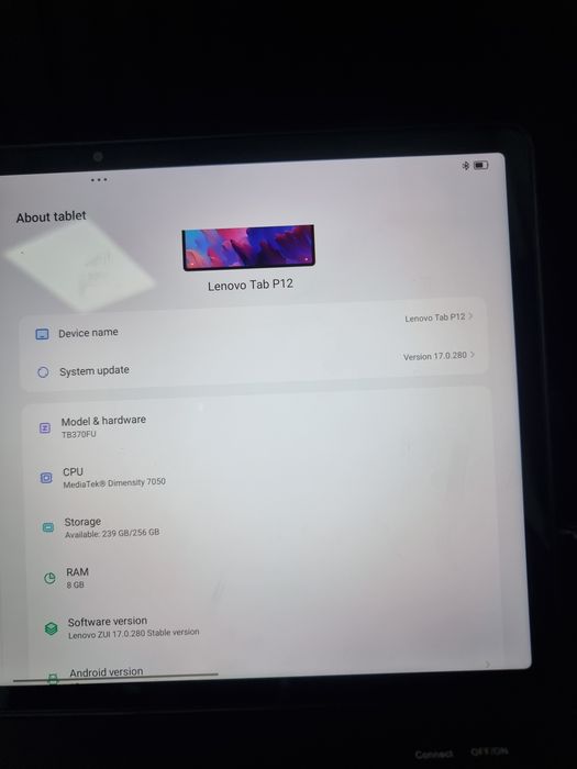 Noble Amanet - Tableta Lenovo Tab P12, 256GB