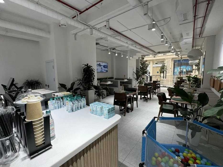 Tashkent city Boulevard: 240 м² готовое помещение под кафе