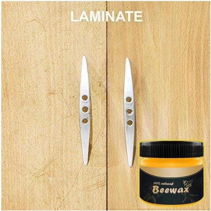 ПРОМО Комплект 2 броя Пчелен восък за дърво BEESWAX