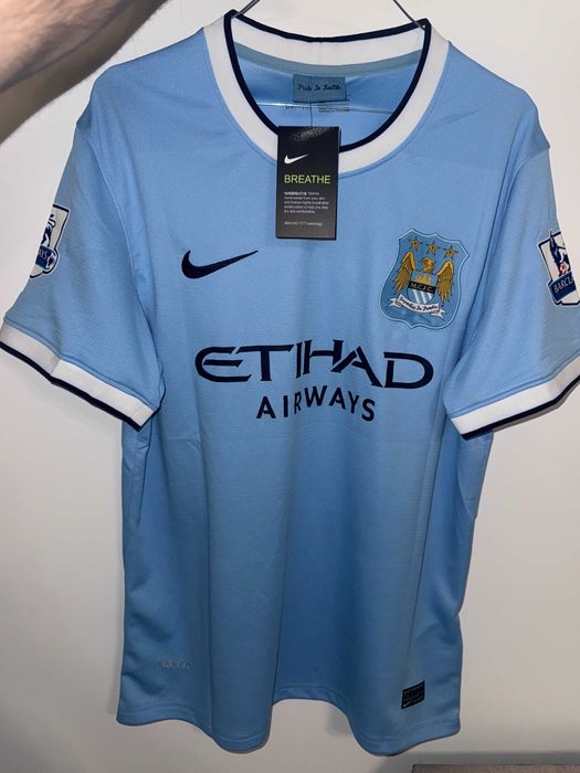 Tricou Aguero Manchester City fotbal badgeuri anglia