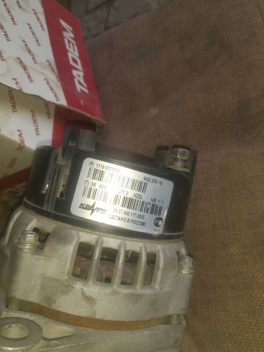 Продам генератор лада приора