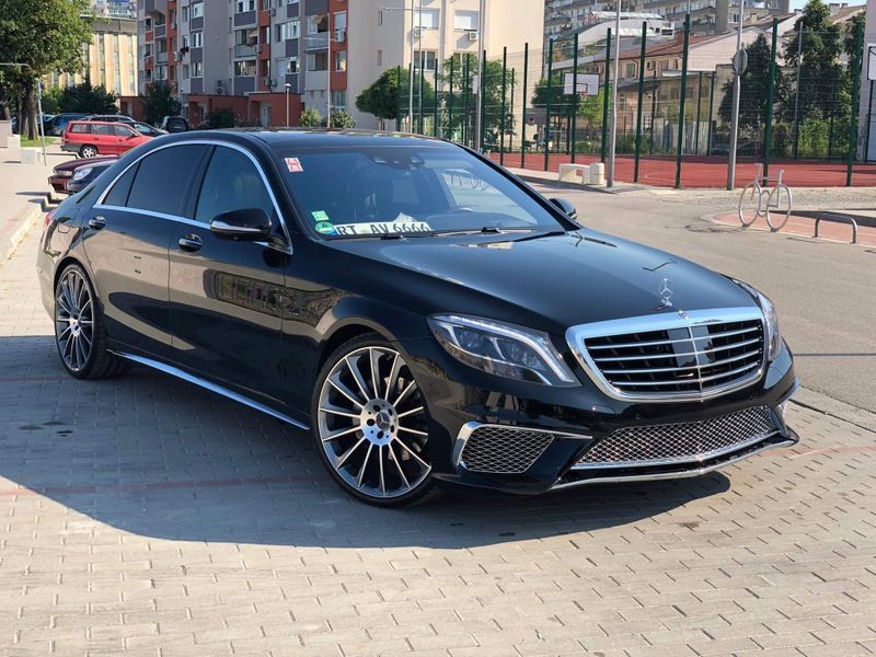 S63AMG пакет W222 S65 Mercedes предна задна броня дифузьор накрайници