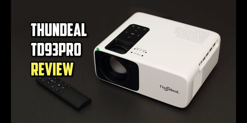 Проектор ThundeaL TD93 Pro. Android (4K) + экран 80"