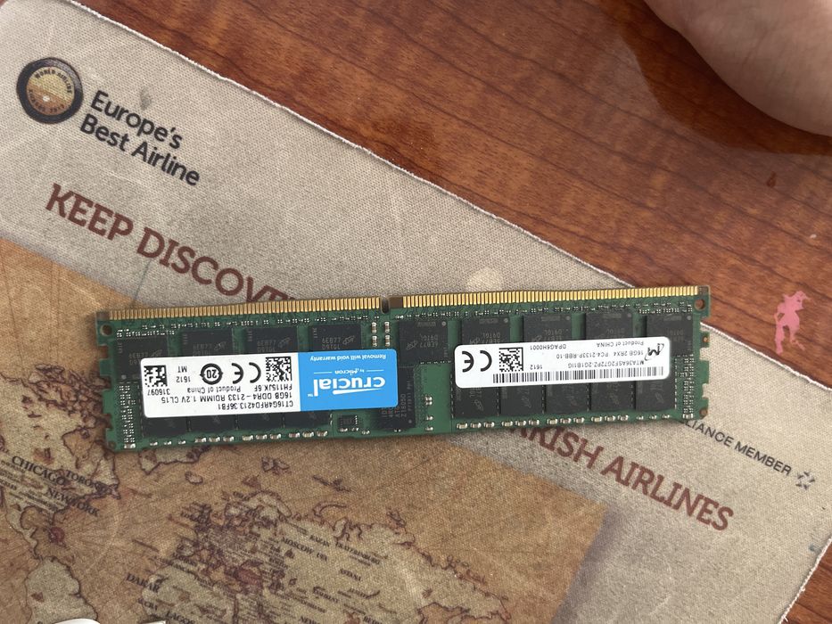Продам ОЗУ ddr4 16GB