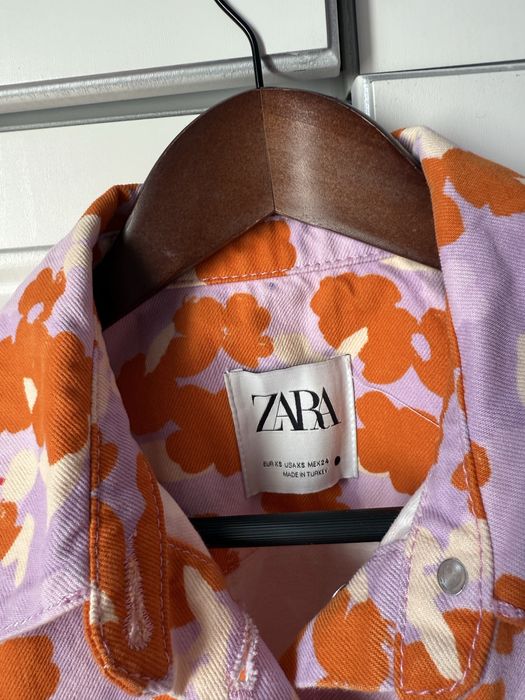Zara джинсовка xs