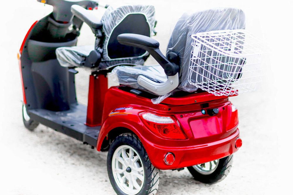 Електрическа триколка двуместна  HF-ET10 регистрация КАТ 2 г гаранция