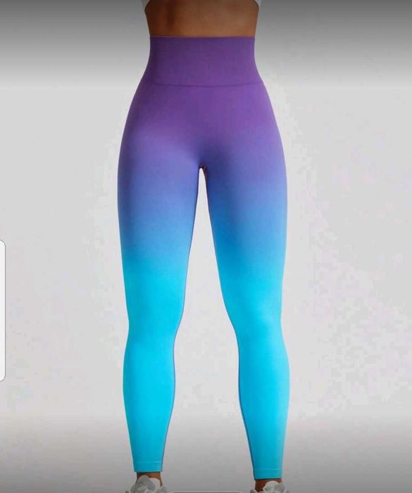 Colanti de fitness cu talie înaltă, cu control pe burtica