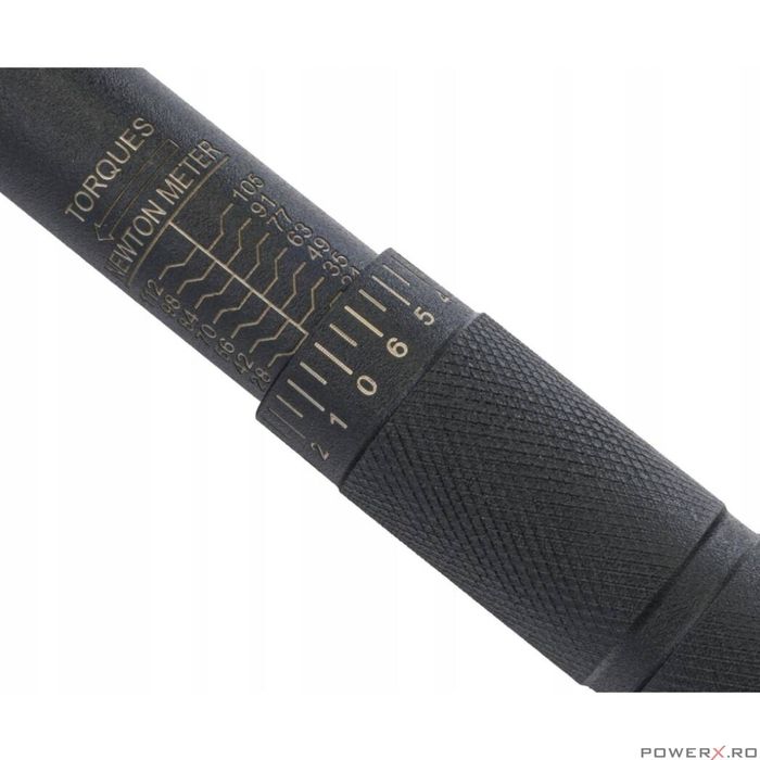Cheie dinamometrica, 3/8", 369 mm, 7-112 nm, Red Technic