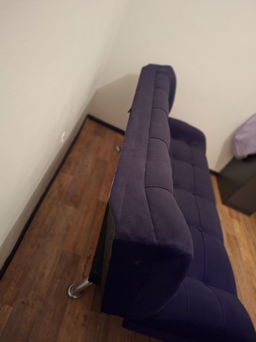 ДИВАН Расскладной замша велюр бархат