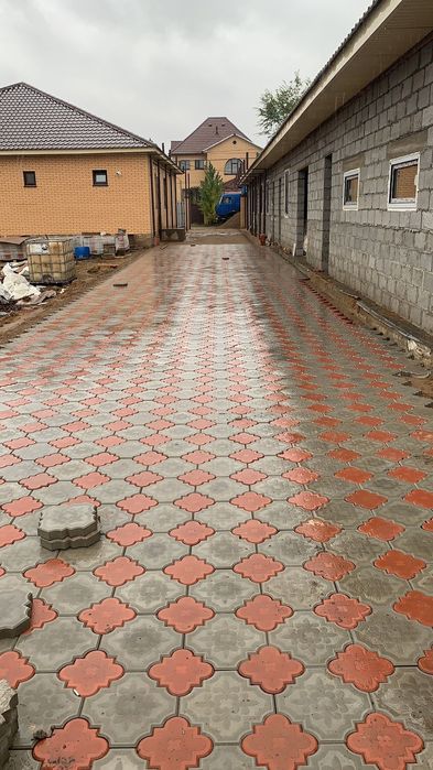 Укладка брусчатка